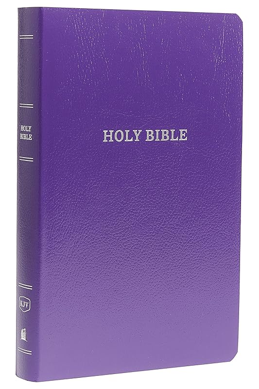 KJV, Gift and Award Bible, Leather-Look, Purple, Red Letter, Comfort Print: Holy Bible, King James Version by Thomas Nelson