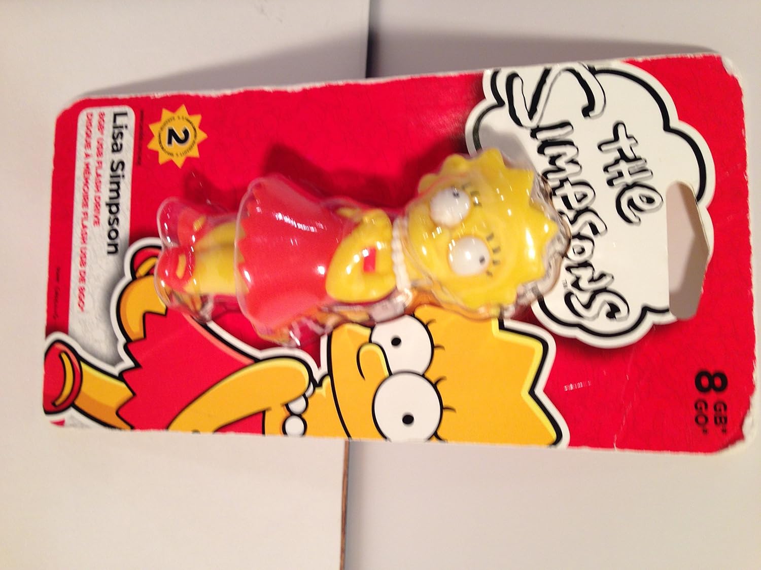 

SanDisk The Simpsons 8GB Flash Drive Lisa Simpson USB 2.0