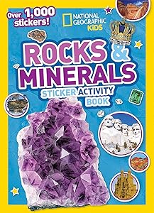 Rocks and Minerals Sticker Activity Book