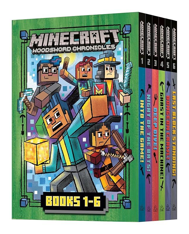 Minecraft Woodsword Chronicles: The Complete Series: Books 1-6 (Minecraft Woodsword Chronicles) by Nick Eliopulos