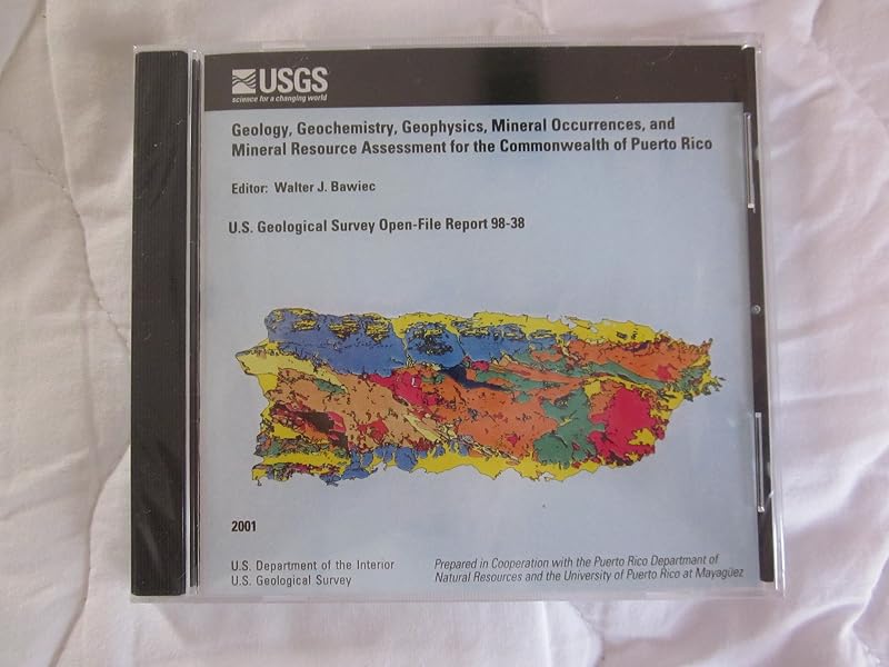 Geology, geochemistry, geophysics, mineral occurrences, and mineral resource assessment for the commonwealth of Puerto Rico (U.S. Geological Survey open-file report) by W. J. Bawiec