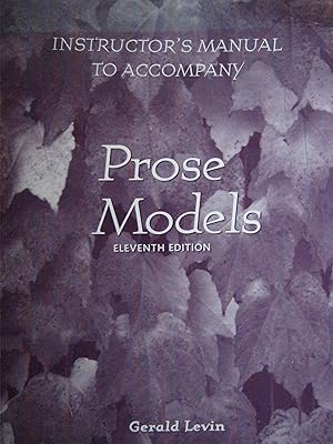 Prose, Models