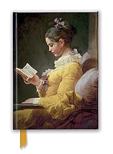 Jean-Honoré Fragonard: Young Girl Reading (Foiled Journal) (Flame Tree Notebooks)