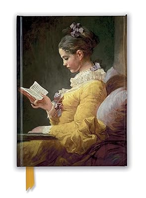 Jean-Honoré Fragonard: Young Girl Reading (Foiled Journal) (Flame Tree Notebooks)