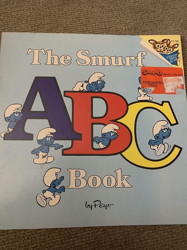 The Smurf ABC book (A Random House pictureback) by Peyo