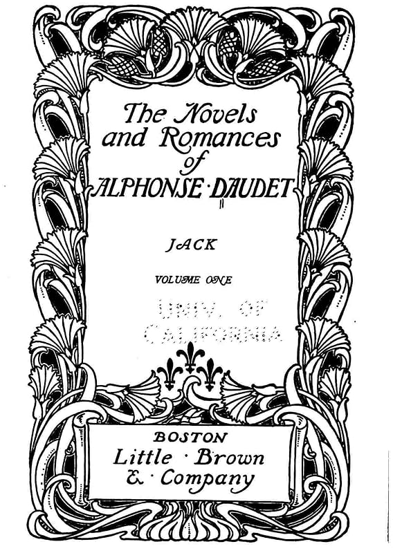 Jack - Vol. I by Alphonse Daudet