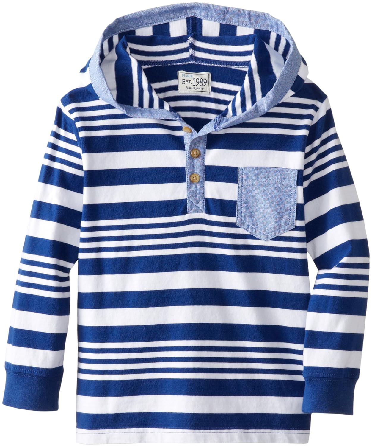 

The Children's Place Little Boys' Striped Hoodie