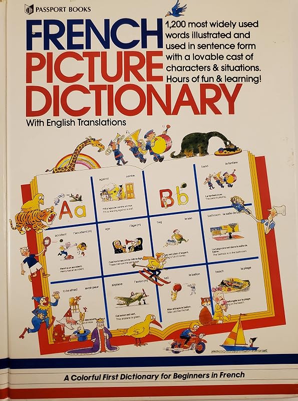 French Picture Dictionary (English and French Edition) by Angela Wilkes