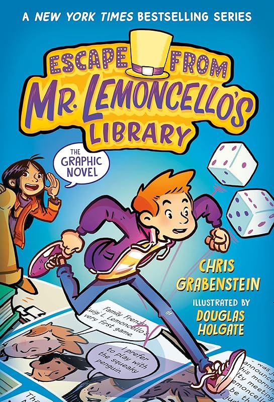 Escape from Mr. Lemoncello's Library: The Graphic Novel by Chris Grabenstein