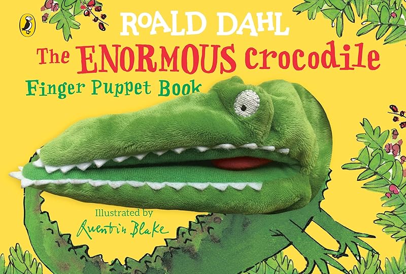 The Enormous Crocodile's Finger Puppet Book by Roald Dahl
