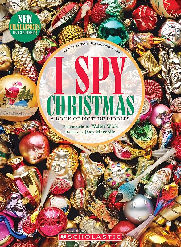 I Spy Christmas: A Book of Picture Riddles by Jean Marzollo