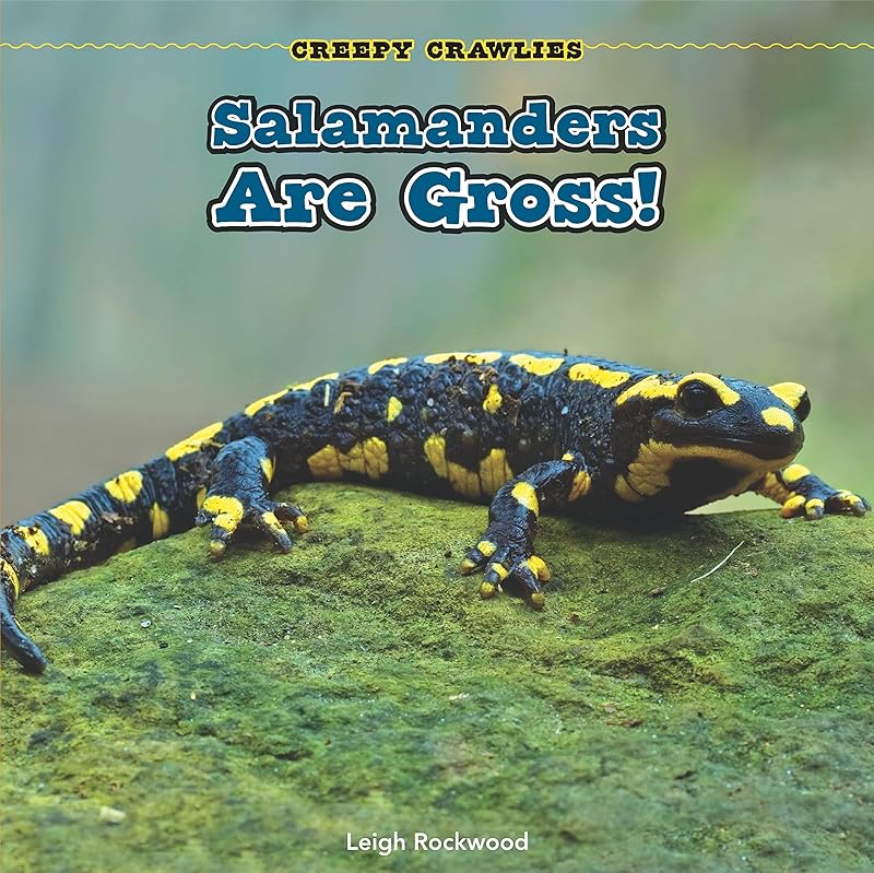 Salamanders Are Gross! (Creepy Crawlies) by Leigh Rockwood
