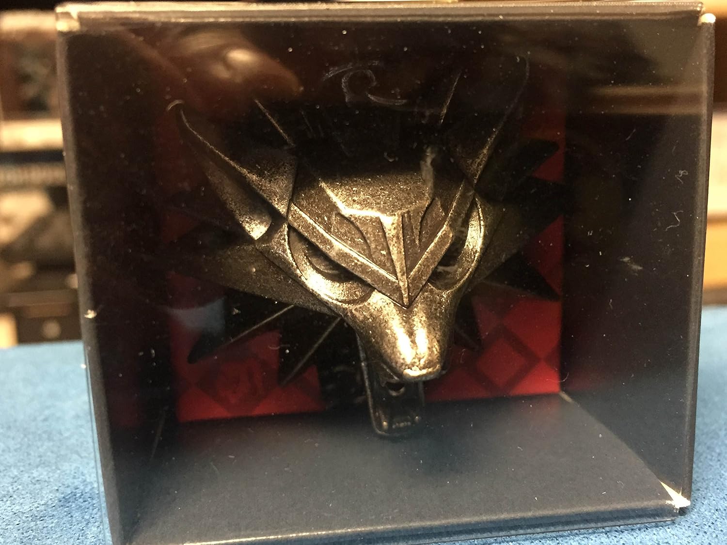 

The Witcher 3: Wild Hunt Wolf Head Necklace MEDALLION from Collectors Edition