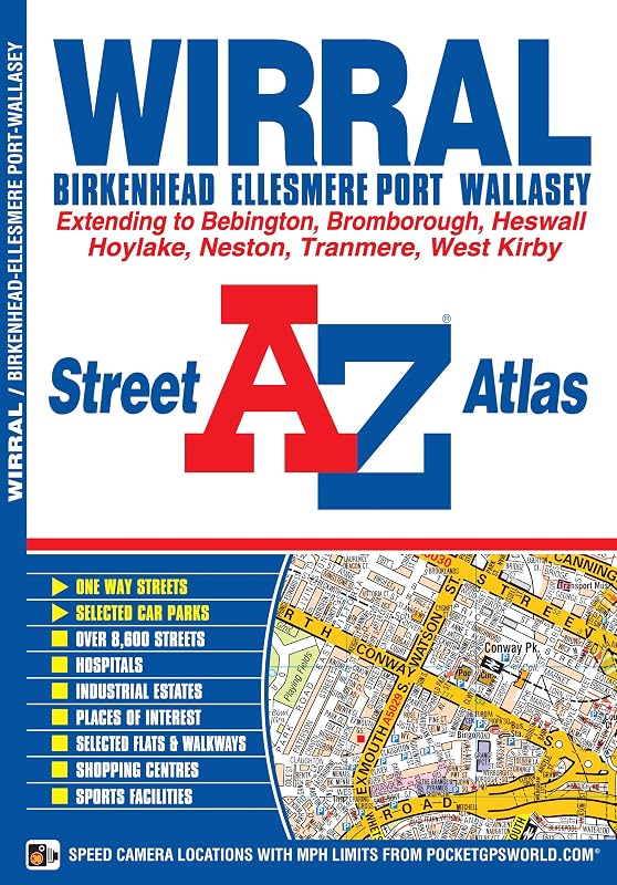 Wirral A-Z Street Atlas by Geographers' A-Z Map Co Ltd
