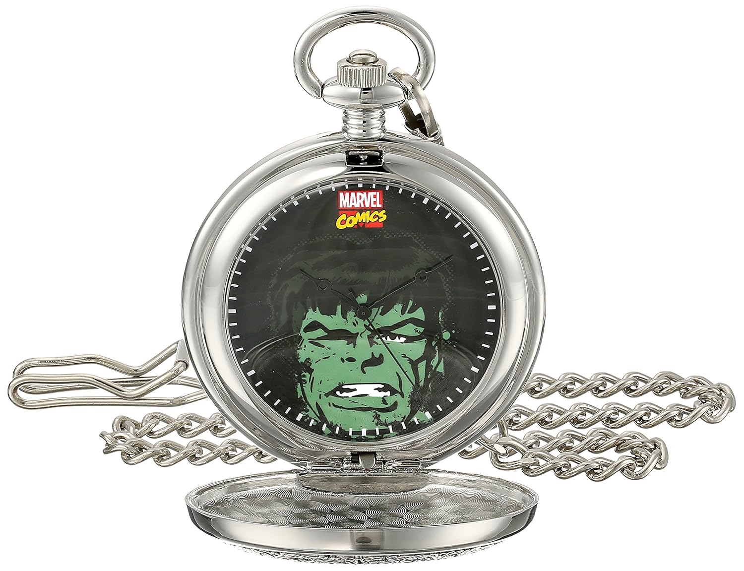 

Marvel Men's Hulk W001747 Analog-Quartz Pocket Watch