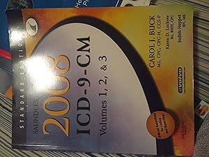 Saunders 2008 ICD-9-CM, Volumes 1, 2 and 3 Standard Edition