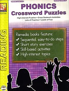 Phonics Crossword Puzzles