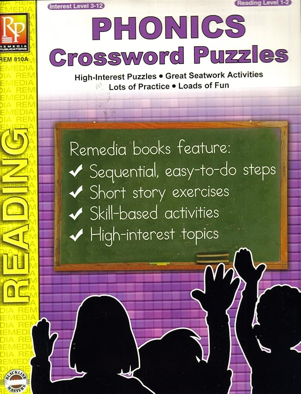 Phonics Crossword Puzzles by unknown author