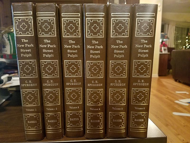 The New Park Street Pulpit 6 Volume Set by Charles Haddon Spurgeon