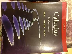 Calculus for Scientists and Engineers: Early Transcendentals, Single Variable