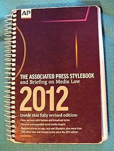 The Associated Press Stylebook and Briefing on Media Law