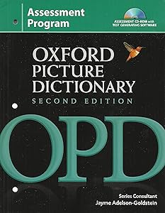 Oxford Picture Dictionary Assessment Program with Assessment CD-ROM by Jayme Adelson-Goldstein