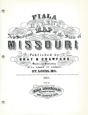 Fiala and Haren's New sectional map of the State of Missouri