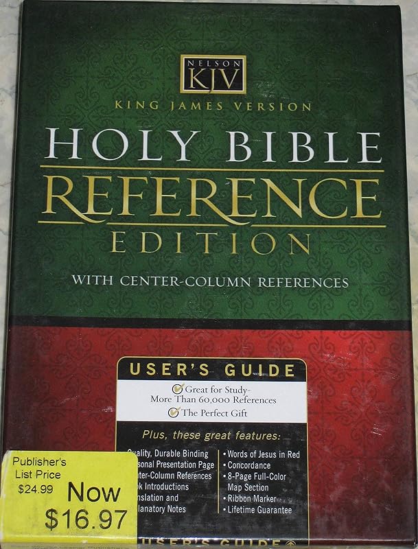 Nelson Reference Bible: KJV by Anonymous