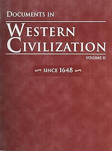 Documents in Western Civilization, Volume 2