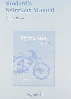 Student Solutions Manual for Trigonometry