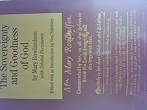 The Sovereignty and Goodness of God: with Related Documents (Bedford Series in History and Culture) by Mary Rowlandson