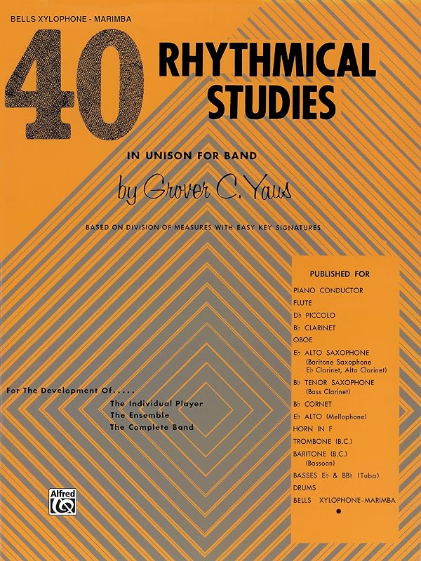 40 Rhythmical Studies: Bells by Grover C. Yaus