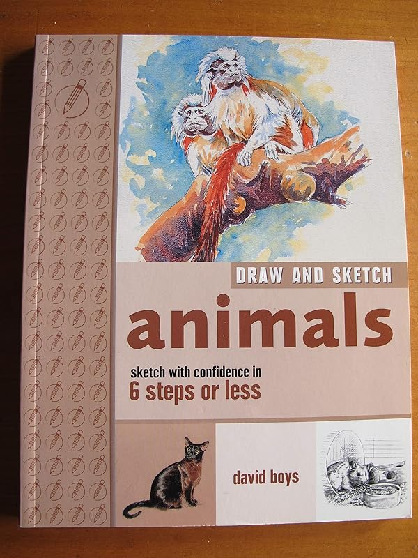 Draw and Sketch Animals: Sketch With Confidence in 6 Steps or Less by David Boys