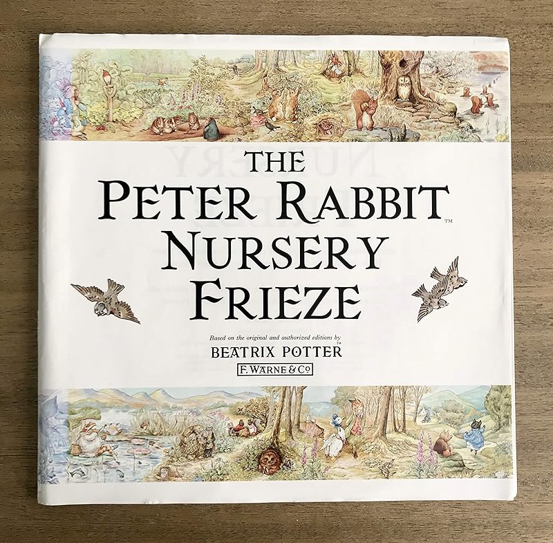 The Peter Rabbit Nursery Frieze by Beatrix Potter