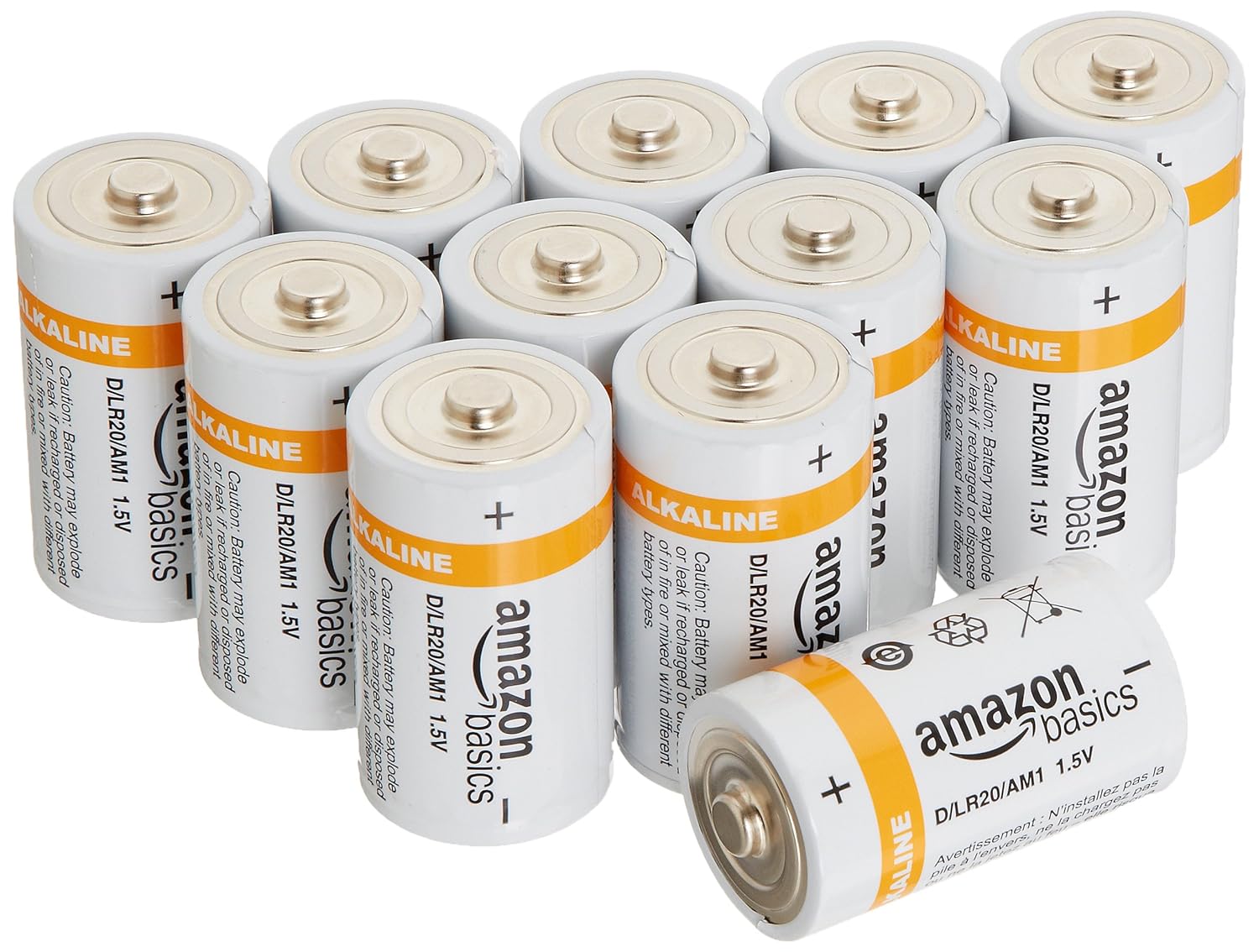 

AmazonBasics Everyday Alkaline Batteries