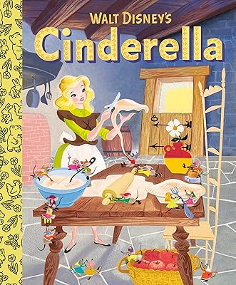 Walt Disney's Cinderella Little Golden Board Book (Disney Classic) (Little Golden Book)