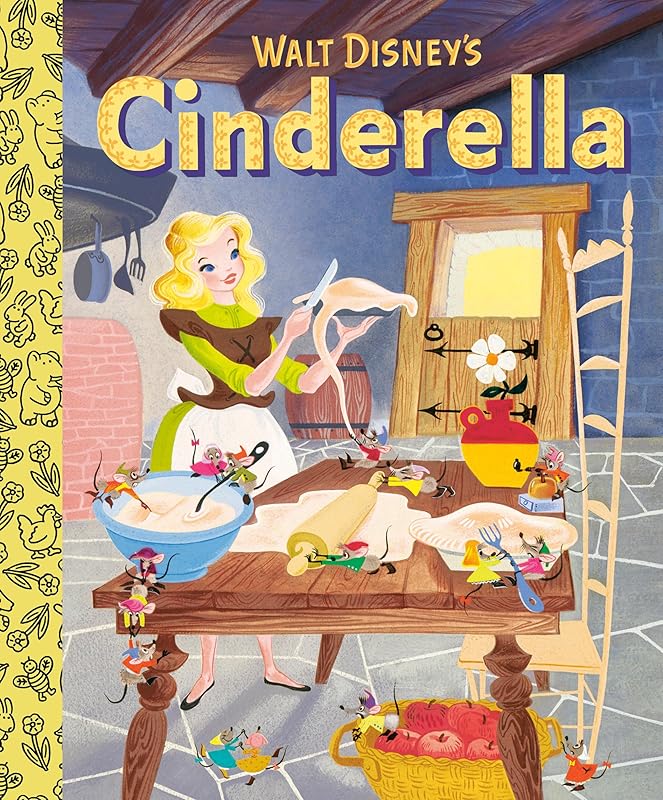 Walt Disney's Cinderella Little Golden Board Book (Disney Classic) (Little Golden Book) by RH Disney