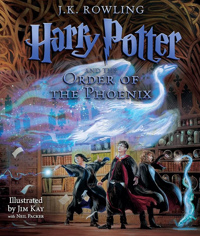 Harry Potter and the Order of the Phoenix: The Illustrated Edition (Harry Potter, Book 5) by J. K. Rowling
