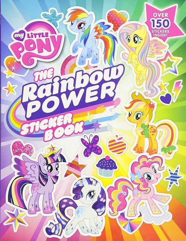 My Little Pony: The Rainbow Power Sticker Book by Celeste Sisler