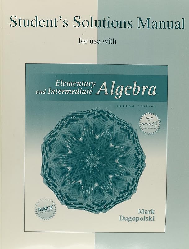 SSM/Elem & Interm Algebra by Mark Dugopolski