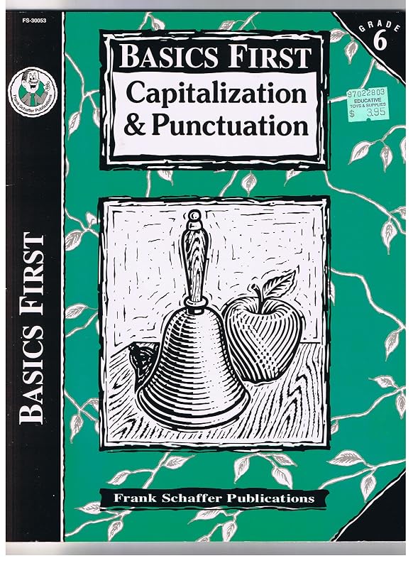 Basics First, Capitalization & Puncutation Grade 6 by Frank Schaffer Publications