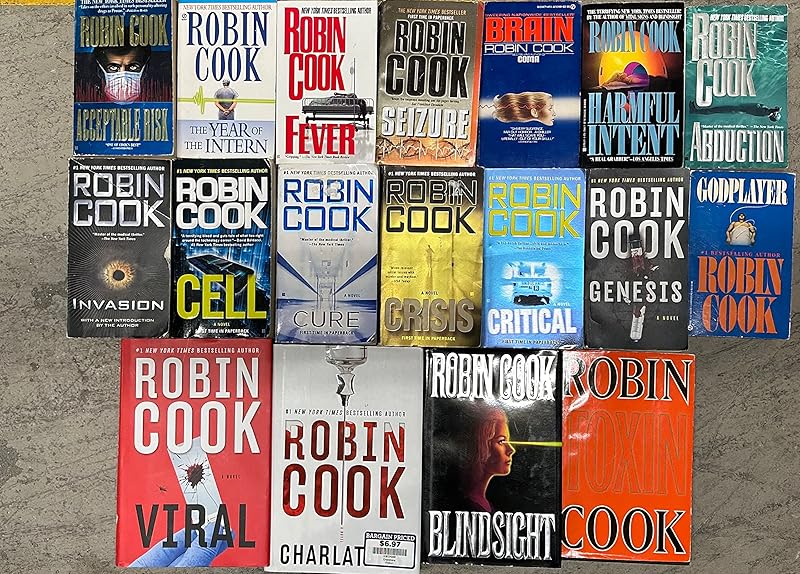 Robin Cook Medical Thriller Collection 18 Book Set by Robin Cook