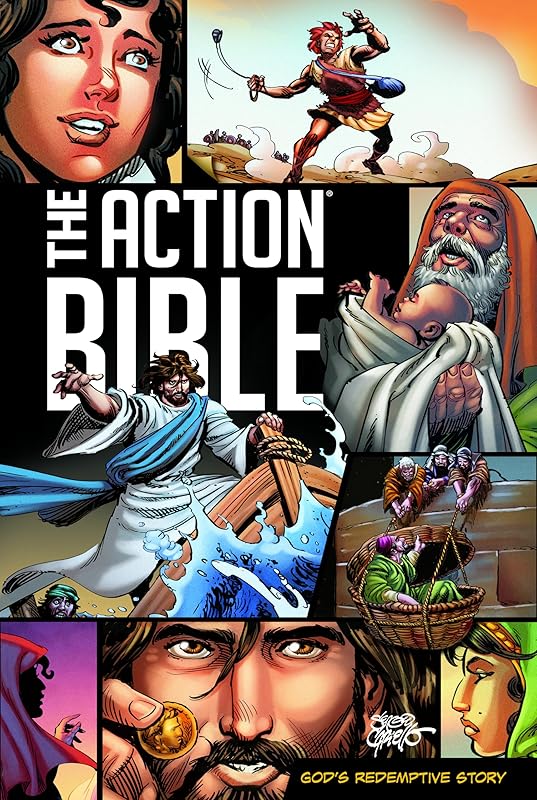 The Action Bible: God's Redemptive Story by Sergio Cariello