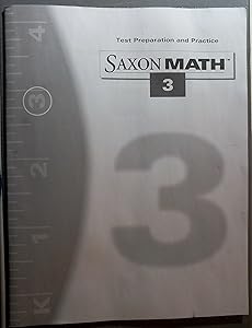 Saxon Math 3: Test Prep