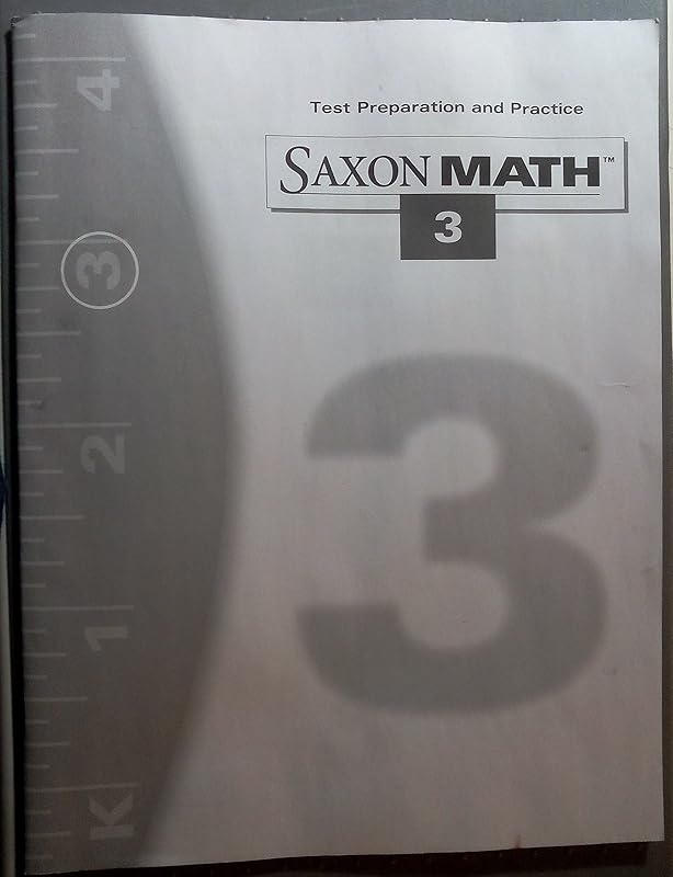 Saxon Math 3: Test Prep by SAXON PUBLISHERS