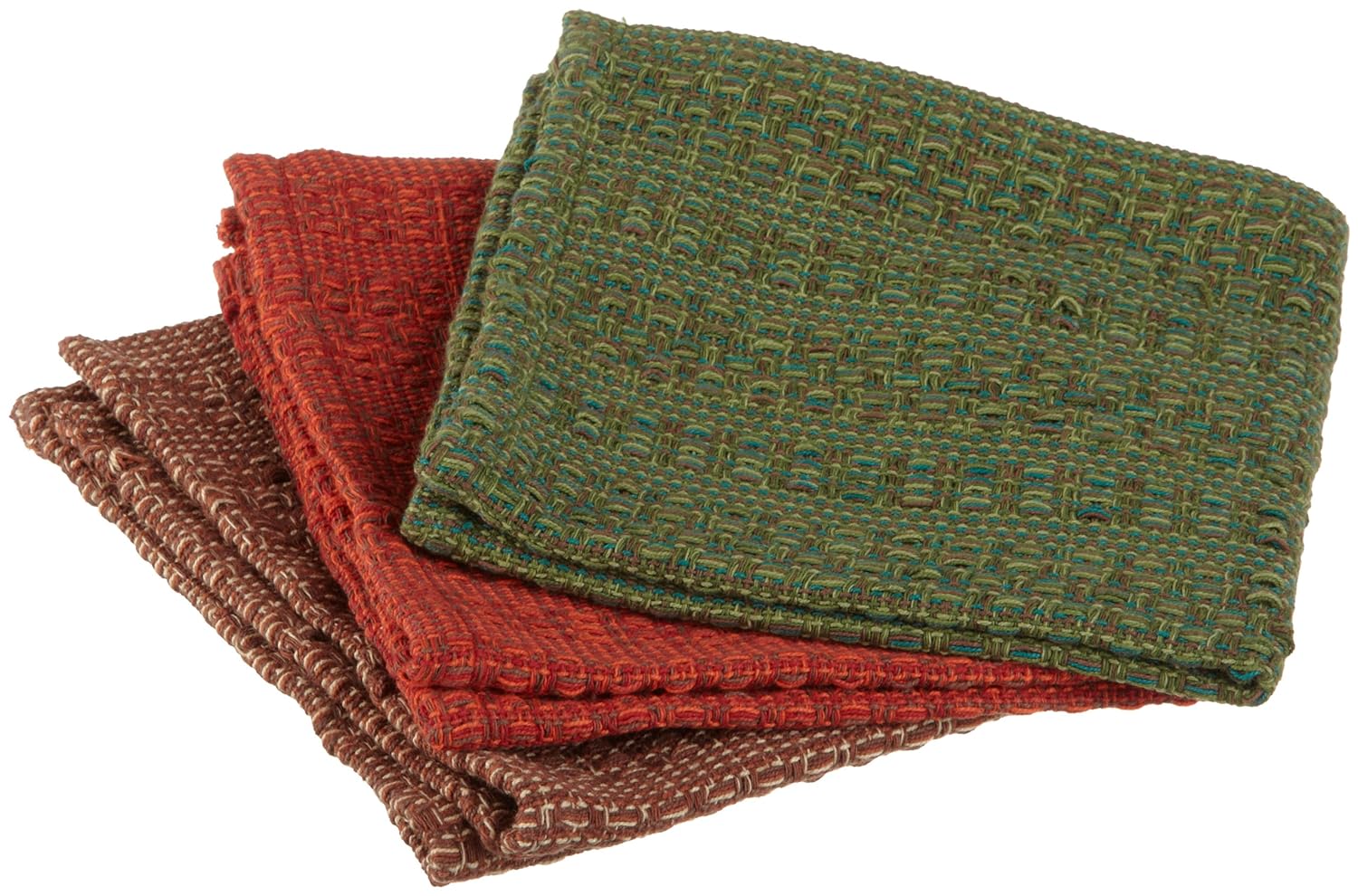 dii autumn woods heavyweight essential dishcloths, set of 3