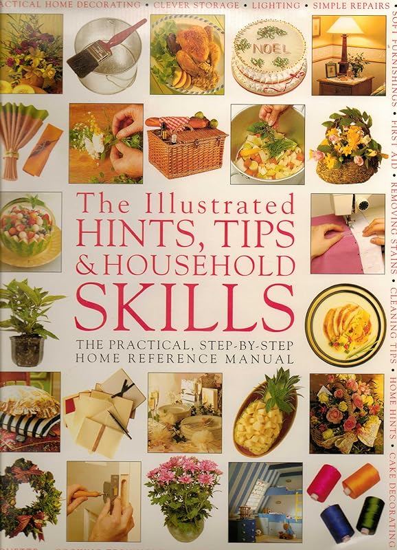 The Illustrated Hints, Tips & Household Skills: The Practical, Step-By-Step Home Reference Manual by Anness