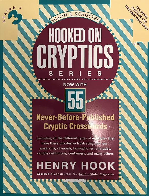 Simon and Schuster's Hooked on Cryptics Series No. 3 by Henry Hook