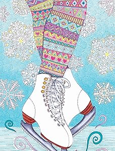Hello Angel Lined Journal Skates (Quiet Fox Designs) Beautifully Crafted Hardcover Diary for Journaling and Recording Your Dreams; 128 Pages of Lined Writing Space by Angelea Van Dam