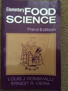 Elementary Food Science by Louis J. Ronsivalli